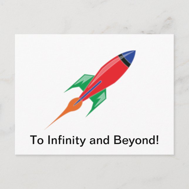 Postal Cohete (Anverso)