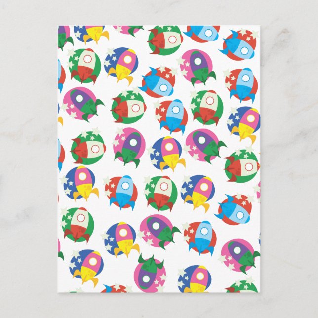 Postal Cohetes (Anverso)