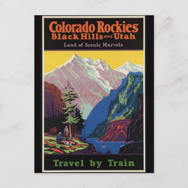 Postal Cohetes de Colorado (Anverso)