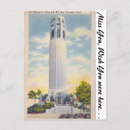 Postal Coit Memorial, San Francisco, California
