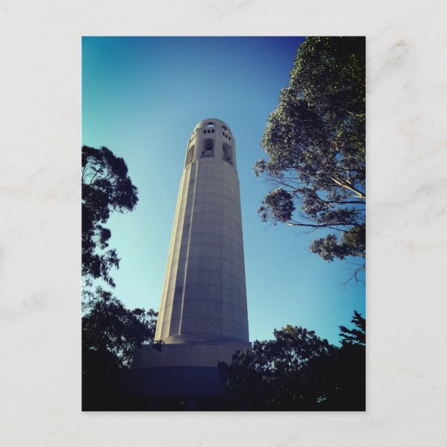 Postal Coit Tower, San Francisco #2 Postcard (Anverso)