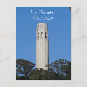 Postal Coit Tower, San Francisco #6 Postcard