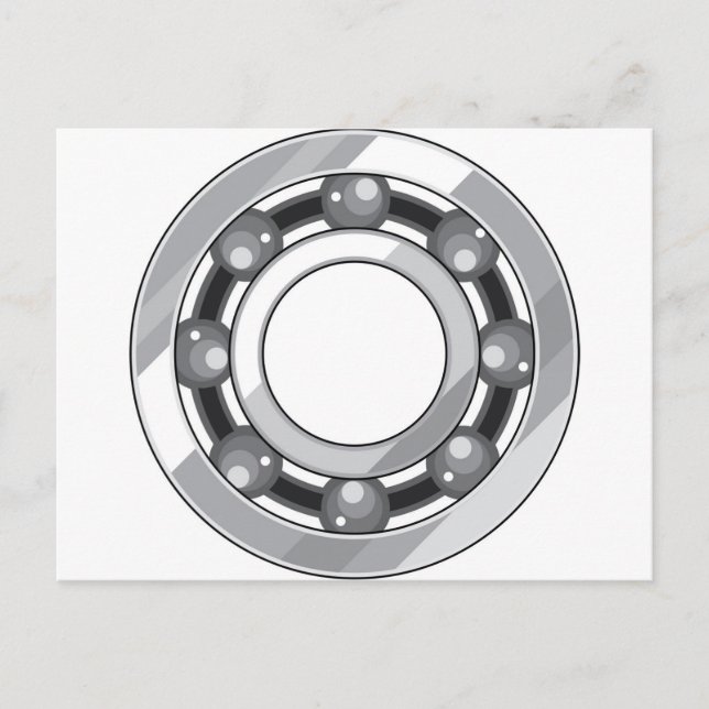 Postal Cojinete de bolas (Anverso)