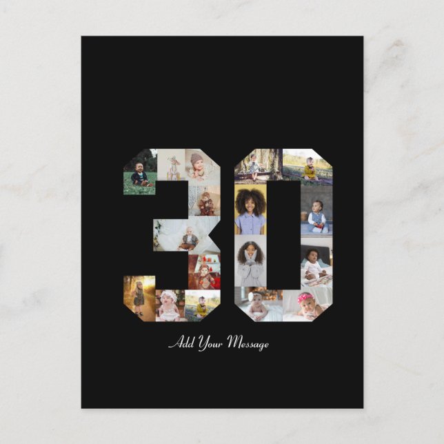 Postal Colaje de fotos número 30 (Anverso)