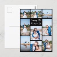 Colaje de fotos personalizadas para aniversario de
