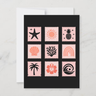 Postal Colapso de sellos de naturaleza