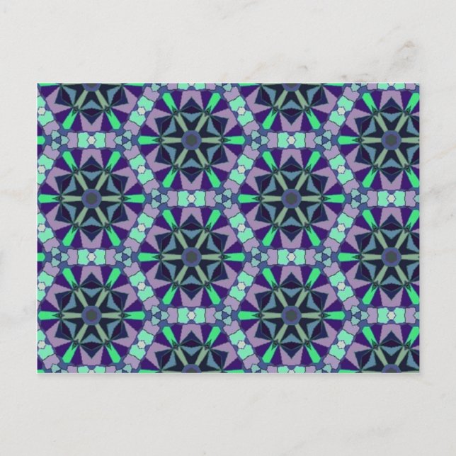 Postal colcha loca (Anverso)