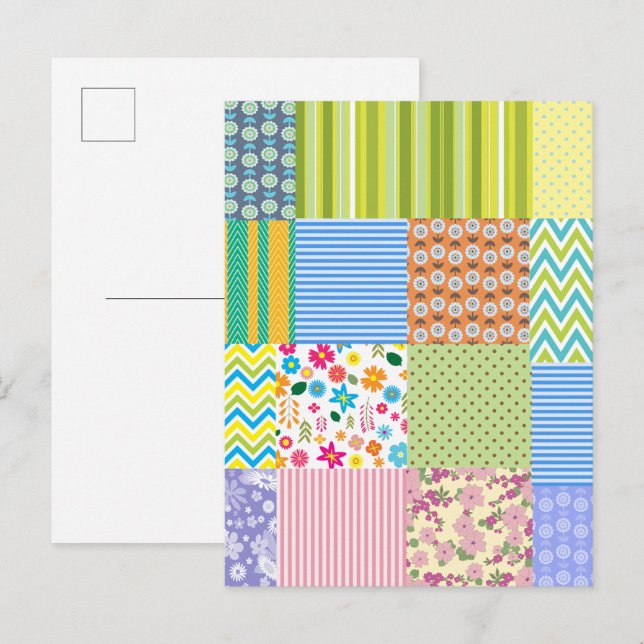 Postal  Colchas  (Anverso / Reverso)