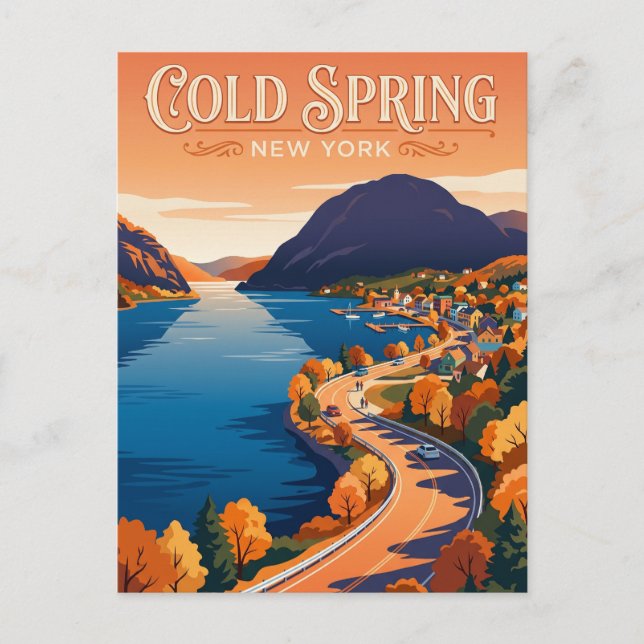 Postal Cold Spring EE. UU. (Anverso)
