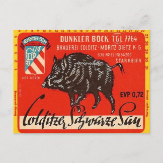 Postal Colditzer Schwarze Sau