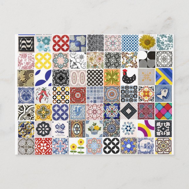 Postal Coleção Azulejos (Anverso)