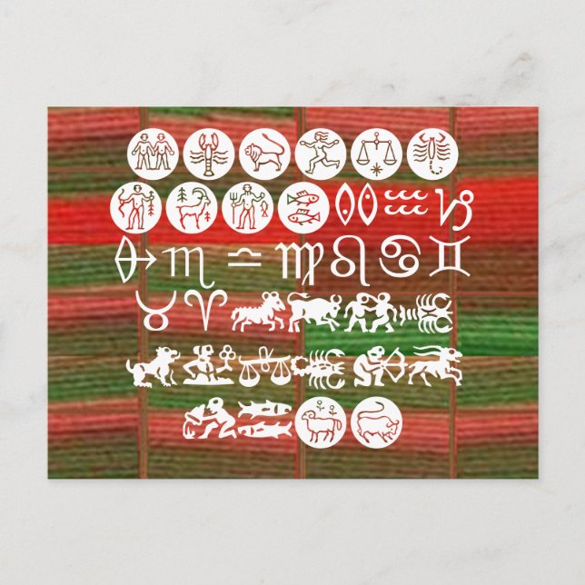 Postal Colección ASTROLOGY (Anverso)