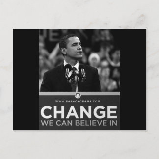 Postal Colección Barak Obama - Personalizada