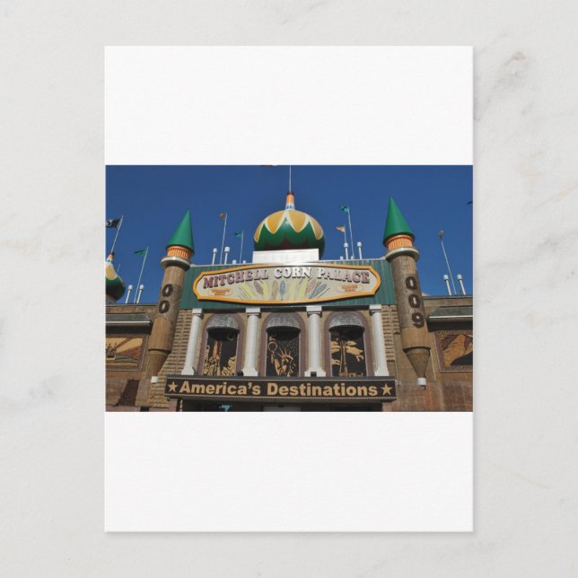 Postal Colección Corn Palace (Anverso)