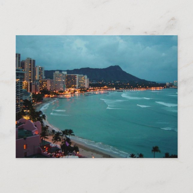 POSTAL COLECCIÓN DE ALOHA DE HAWAII (Anverso)