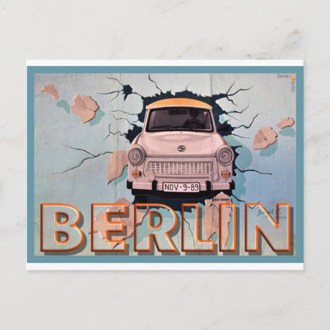Postal Colección de arte de Wall Street de Berlín - 5 de  (Anverso)