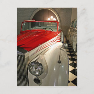 Postal Colección de autos en The Liberace Foundation and