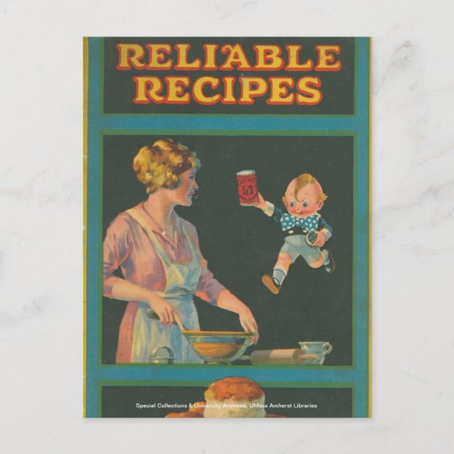 Postal Colección de cocina McIntosh (Anverso)