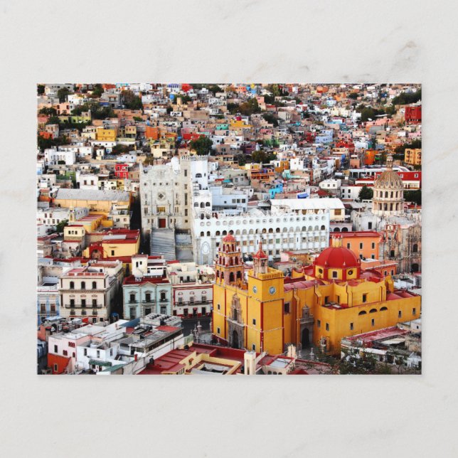 Postal Colección de colores (Anverso)