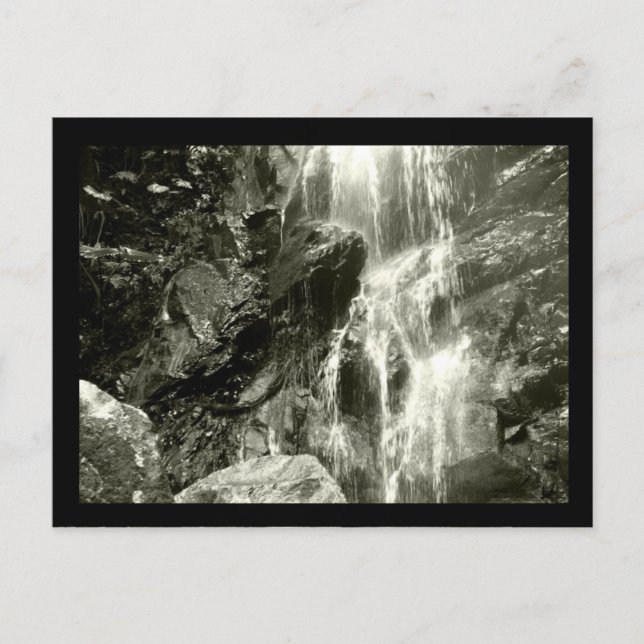 Postal Colección de monocromo Claunn 72 - Cascada (Anverso)