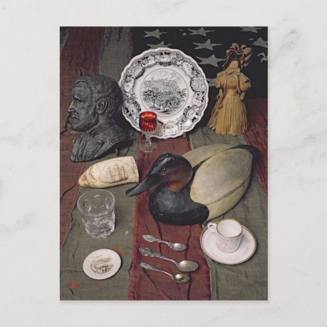 Postal Colección de objetos, incluida una taza (Anverso)