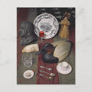 Postal Colección de objetos, incluida una taza