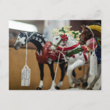 Colección de ornamentos de caballos de carrusel fe