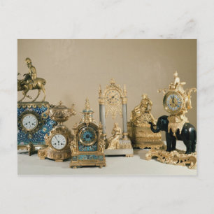 Postal Colección de Pendules de París