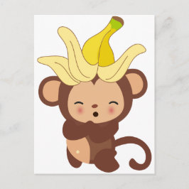 Postal Colección de pequeños monos 108
