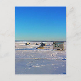 Postal Colección de pesca de hielo