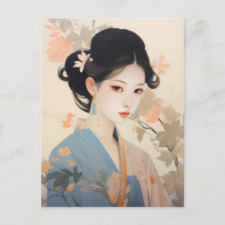 Postal Colección de regalos para mujeres chinas