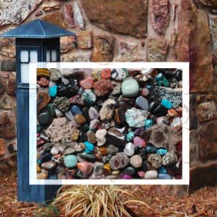 Postal Colección de Rocas Pulidas, Tumbadas y en Bruto