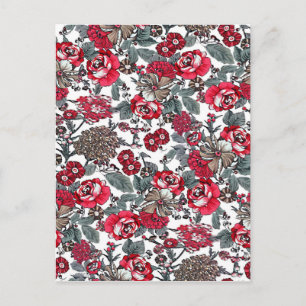 Postal colección del batik no.16