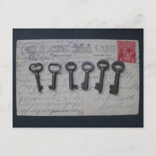 Postal colección dominante del vintage