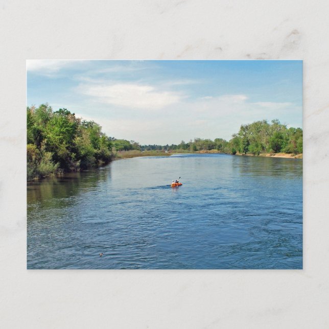 Postal colección "en dirección al río" (Anverso)