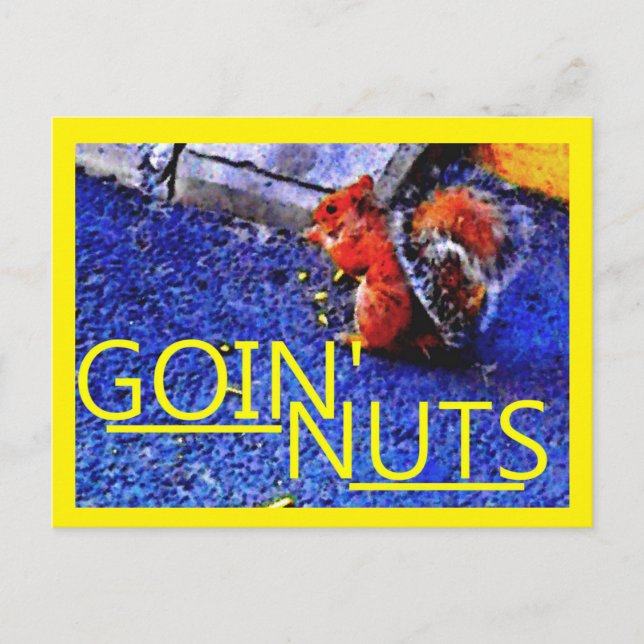 Postal Colección Goin' Nuts (Anverso)