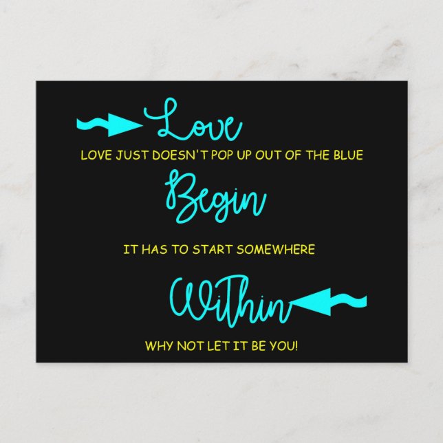 Postal Colección LBW (Anverso)