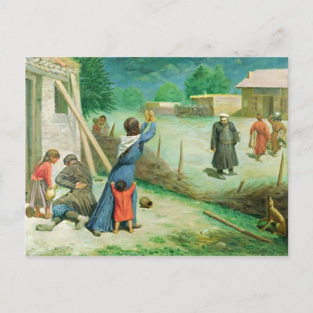 Postal Colección media, 1891 (Anverso)