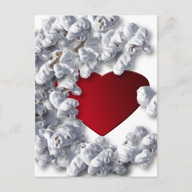 Postal Colección Popcorn Lover (Anverso)