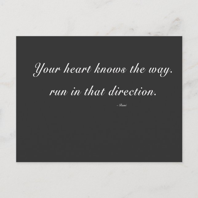 Postal colección que tu corazón conoce (Anverso)