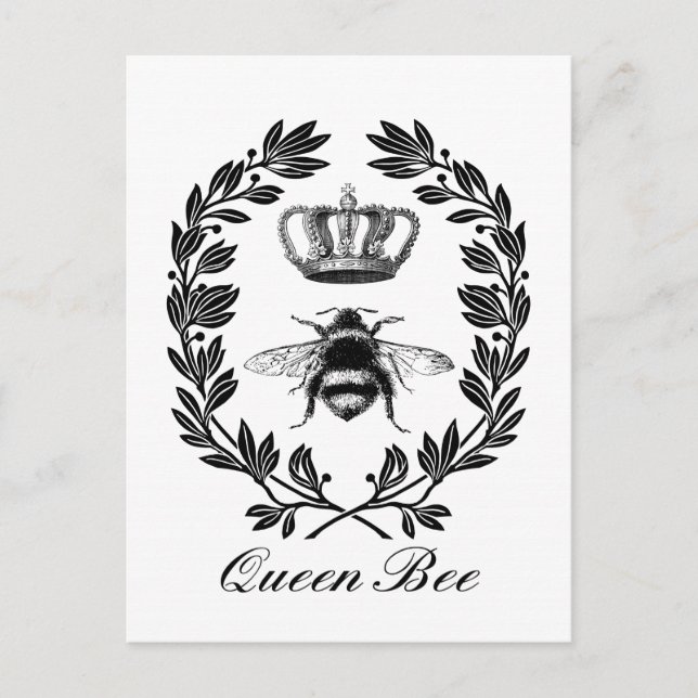 Postal Colección Queen Bee de The PreciousPast (Anverso)