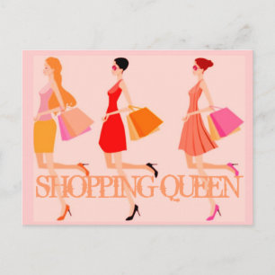POSTAL COLECCIÓN REINA DE COMPRAS