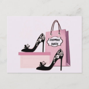 POSTAL COLECCIÓN SHOPPING QUEEN