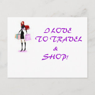 POSTAL COLECCIÓN SHOPPING QUEEN