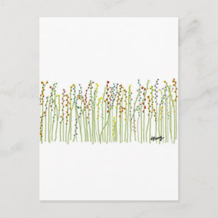 Postal Colección "SPRING FLOWERS"
