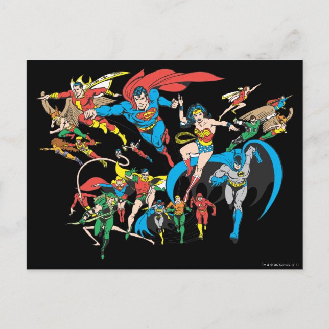 Postal Colección Super Powers™ 3 (Anverso)