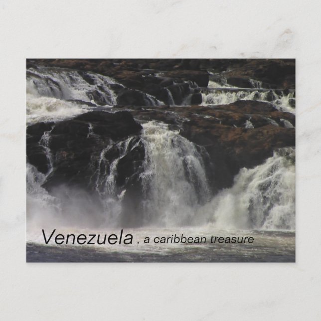 Postal Colección: Venezuela, un tesoro caribeño (Anverso)
