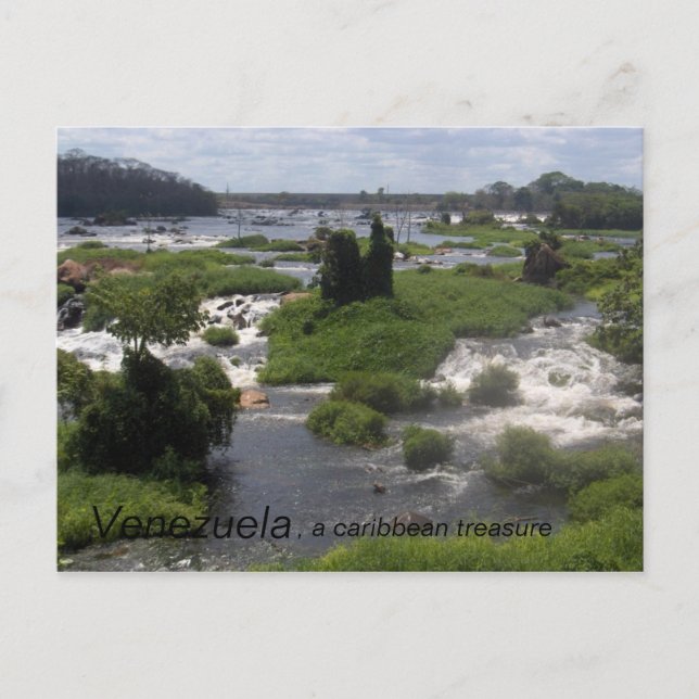 Postal Colección: Venezuela, un tesoro caribeño (Anverso)
