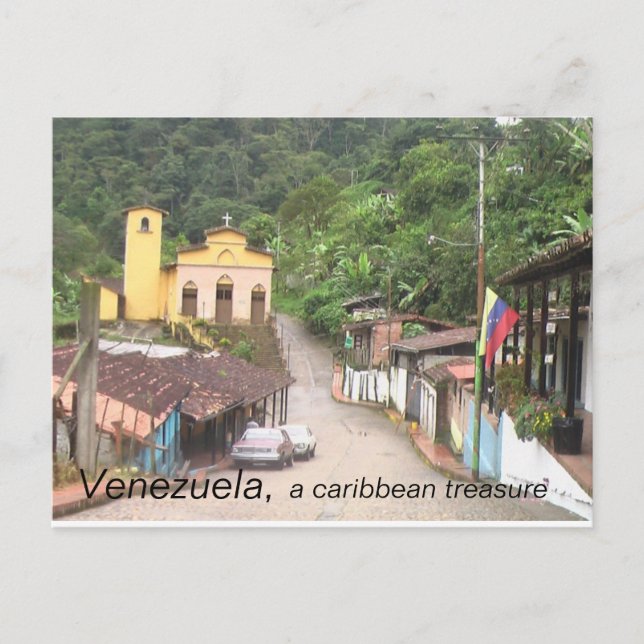 Postal Colección: Venezuela, un tesoro caribeño (Anverso)