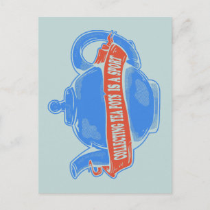 Postal Coleccionar tetera tetera